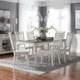 Magnolia Manor 7-Piece Dining Set in Antique White