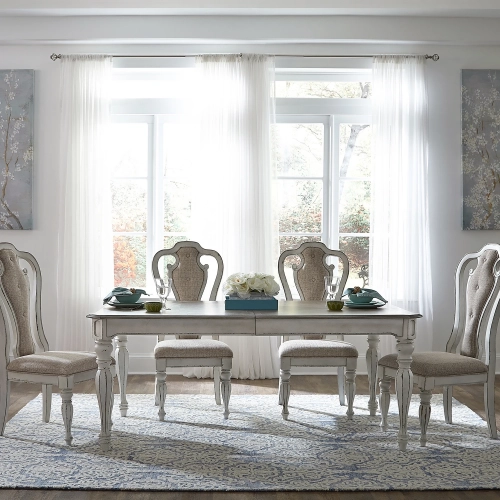 Magnolia Manor 5-Piece Dining Set in Antique White