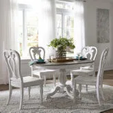 Magnolia Manor 5-Piece Dining Set in Antique White