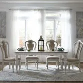 Magnolia Manor 5-Piece Dining Set in Antique White