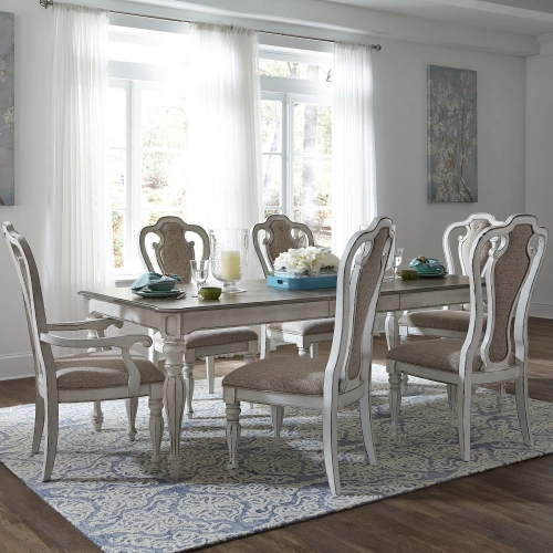 Magnolia Manor 7-Piece Dining Set in Antique White