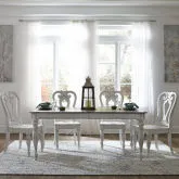 Magnolia Manor 5-Piece Dining Set in Antique White