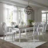 Magnolia Manor 7-Piece Dining Set in Antique White