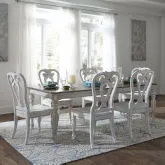 Magnolia Manor 7-Piece Dining Set in Antique White
