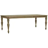 Magnolia Manor 90" Dining Table in Weathered Bisque