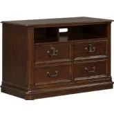 Brayton Manor Junior Executive Lateral File Cabinet in Cognac Wood