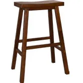 Creations II 30" Sawhorse Bar Stool in Tobacco