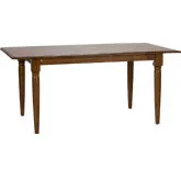 Creations II 66" Butterfly Leaf Table in Tobacco Brown