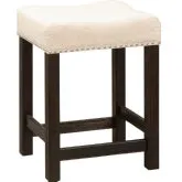 Heatherbrook Console Counter Stool in Charcoal Gray & Ash