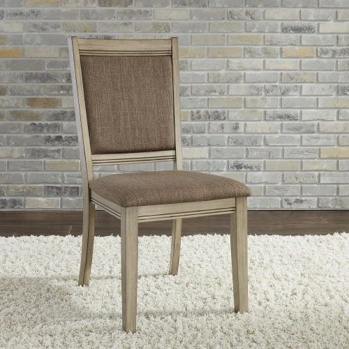 Sun Valley Dining Chair in Sandstone & Fabric (Set of 2)