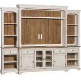 Entertainment Center in Antique White