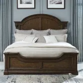 Arden Road King Poster Bed in Distressed Stain Cherry Wood