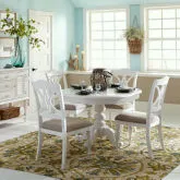 Summer House 5-Piece Dining Set in Oyster White