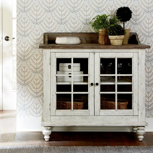 Whitney Server in Weathered Gray