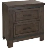 Thornwood Hills Nightstand in Rustic Gray