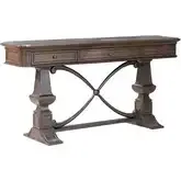 Providence Park Sofa Table in Chateau Brown Wood