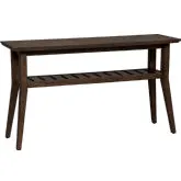 Ventura Blvd Sofa Table in Bronze Spice Wood