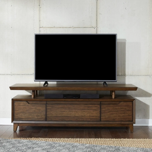 Ventura Blvd 72" TV Stand Console in Brushed Bronze
