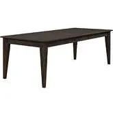 Midland Falls 90" Dining Table in Rustic Brown Wood