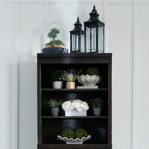 Harvest Home Bunching Lateral File Hutch in Chalkboard Gray