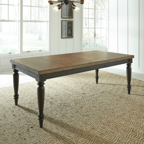 Harvest Home Dining Table in Chalkboard Wood