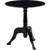 Linon Coffee Table in Black Acrylic