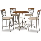 Hamilton 5 Piece Counter Dining Set