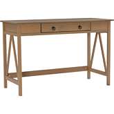 Titian Desk in Driftwood Finish Wood
