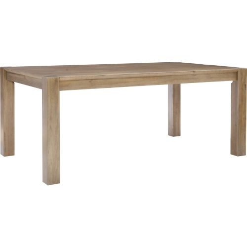 Riley 72" Dining Table in Grey Wash Pine Wood