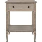 Seaboard End Accent Table in Natural Finish Wood
