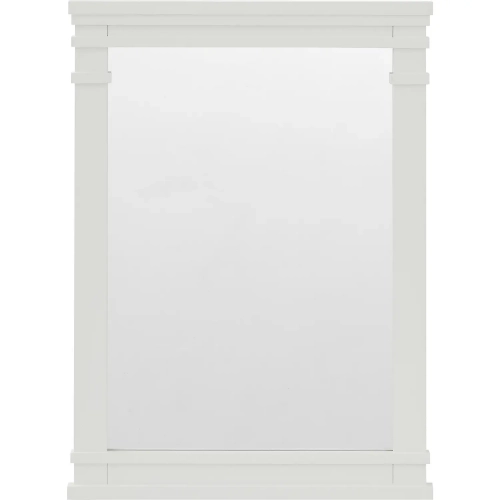 Lankford 22" Mirror in White Finish Wood