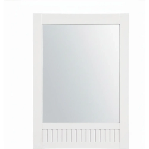 Reddick 22" Mirror in White Wood