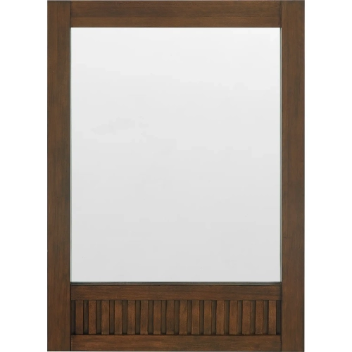 Reddick 22" Mirror in Cherry Brown Wood