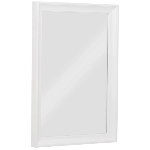 Athens 22" Bathroom Mirror in White Wood