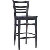 Blairmont Bar Stool in Brown Wood (Set of 2)