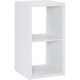 Galli 2 Cubby Storage Cabinet in White