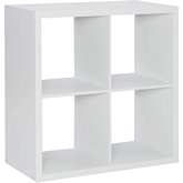 Galli 4 Cubby Storage Cabinet in White