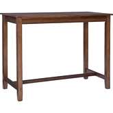 Claridge 36" Counter Height Dining Table in Rustic Brown Finish Wood