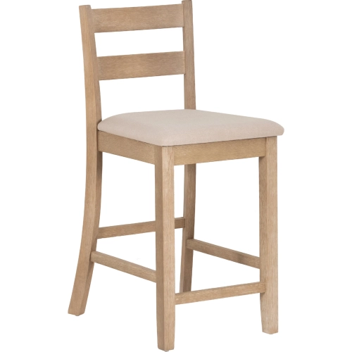 Torino Soho Counter Stool in in Grey Wash Wood