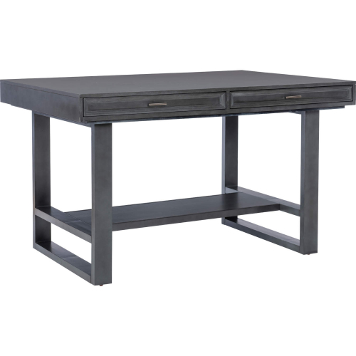 Jubilee 60" Counter Dining Table in Charcoal Grey Wood