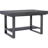 Jubilee 60" Counter Dining Table in Charcoal Grey Wood