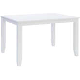 Mayfair 48" Square Dining Table in White Wood