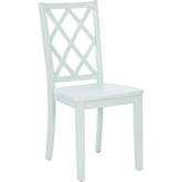 Mayfair Dining Chair in Mint Finish Wood
