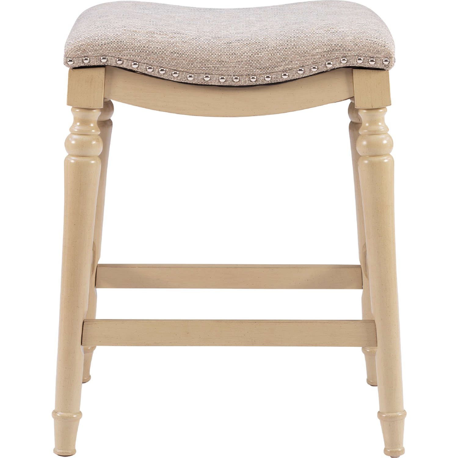 Powell D1043D16CS Hayes Big Tall Counter Stool in Speckled Cream