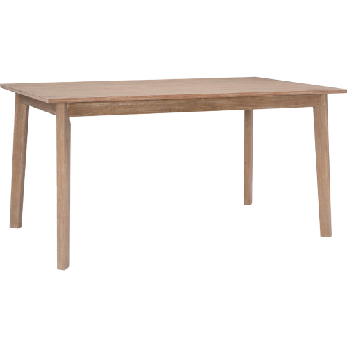 Drury 60" Dining Table in Natural Finish Wood