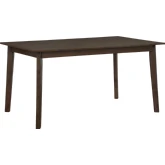 Drury 60" Dining Table in Brown Wood