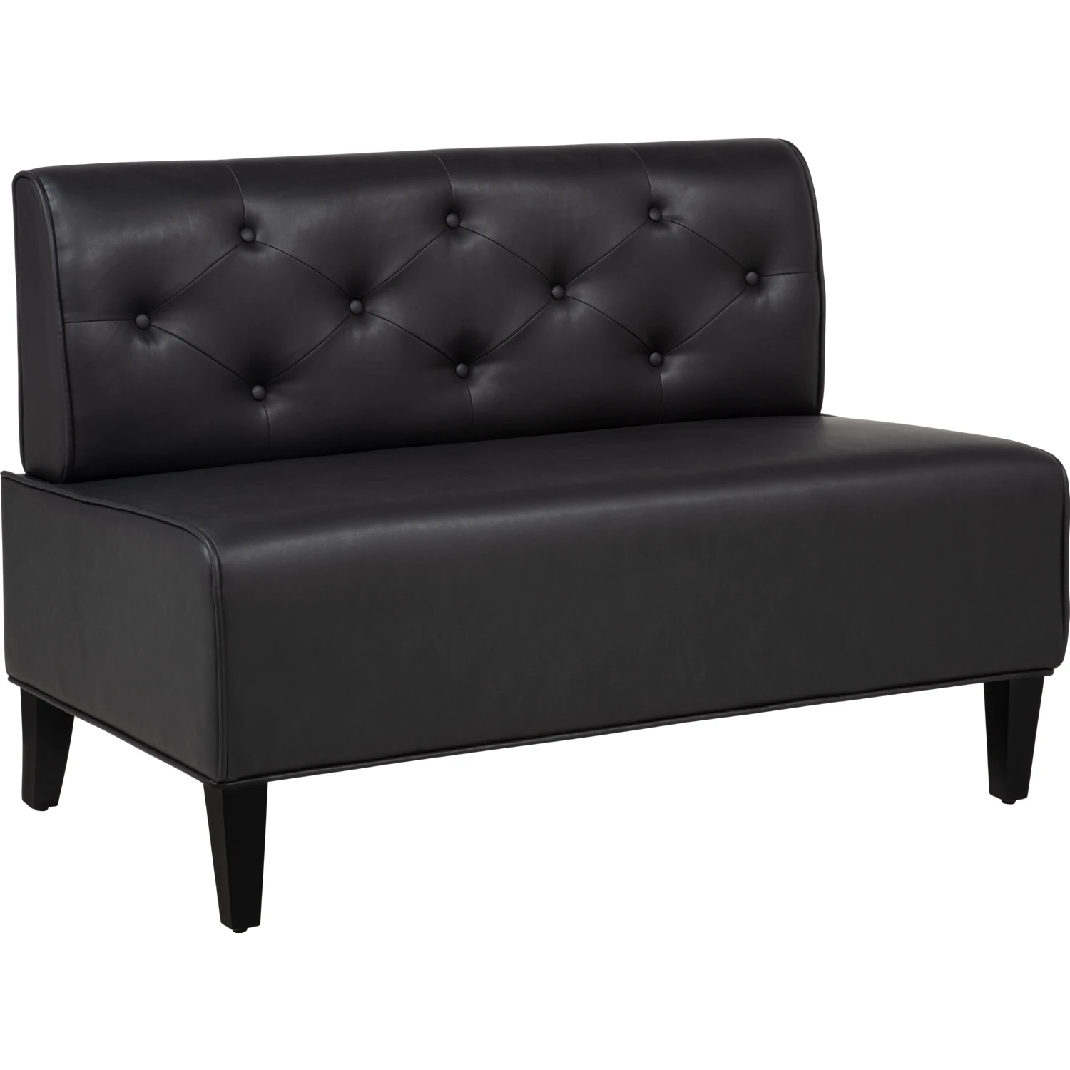 Powell D1470D21NKBLK Adler 3-Piece Dining Nook Banquette in Black