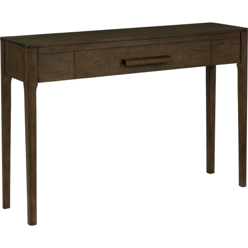 Wilcox Console Table in Espresso Brown Wood