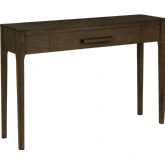 Wilcox Console Table in Espresso Brown Wood