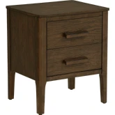 Wilcox Side Table in Espresso Brown Wood